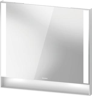 Duravit Lichtspiegel Qatego 80x75x6,5cm, 26 W, we ma, m Spiegel-Hz.