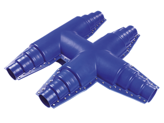 WATTS Isoliersatz für vorisoliertes Rohr Microflex Isoliersatz-T-Kupplung 125-200