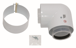 Vaillant Bogen 87Gr, d 80/125mm, konz., f Innen, PP