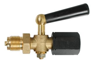 Afriso Manometerabsperrhahn G 1/2, PN 16, Messing, SpannmuffexZapfen