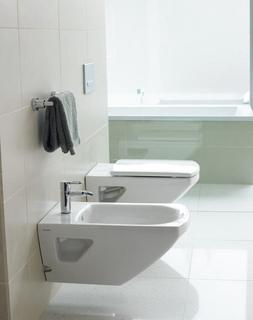 Duravit WC-Sitz Caro mit Absenkautomatik, Kunststoff, weiß
