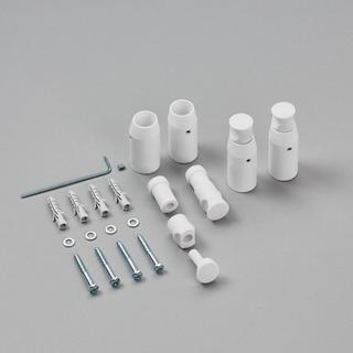Zehnder Wandmontage-Set Forma weiß