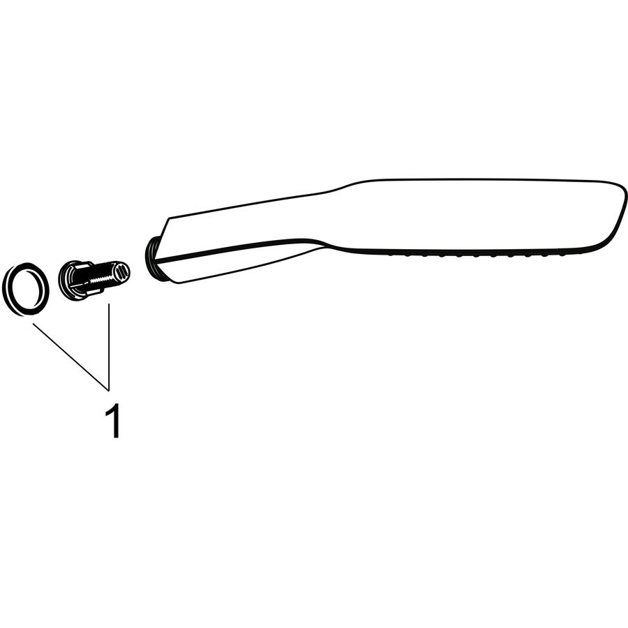 Artikelbild 6 des Artikels „hansgrohe Stabhandbrause PuraVida 120 DN 15, Brausekopf 150mm, 1jet, chrom chrom“