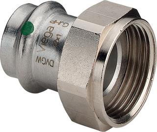 Viega Verschraubung Sanpress Inox 2363 15mmxG 3/4, St nichtr., flachd., SC-Con.