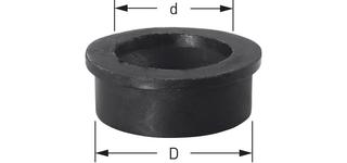 STEDO Siphon-Nippel DN 40/50, d= 60mm, Rohr 38-44mm