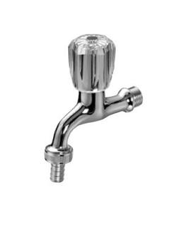 KAJA Wand-Auslaufventil CLASSIC Kronengr, M bl, SV G 3/4, ch