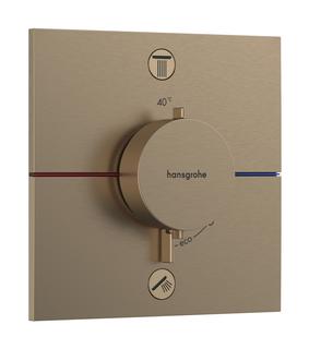 hansgrohe Therm. ShowerSelect Comfort E UP, f 2 Verb, m Kom EN 1717, brush. bron
