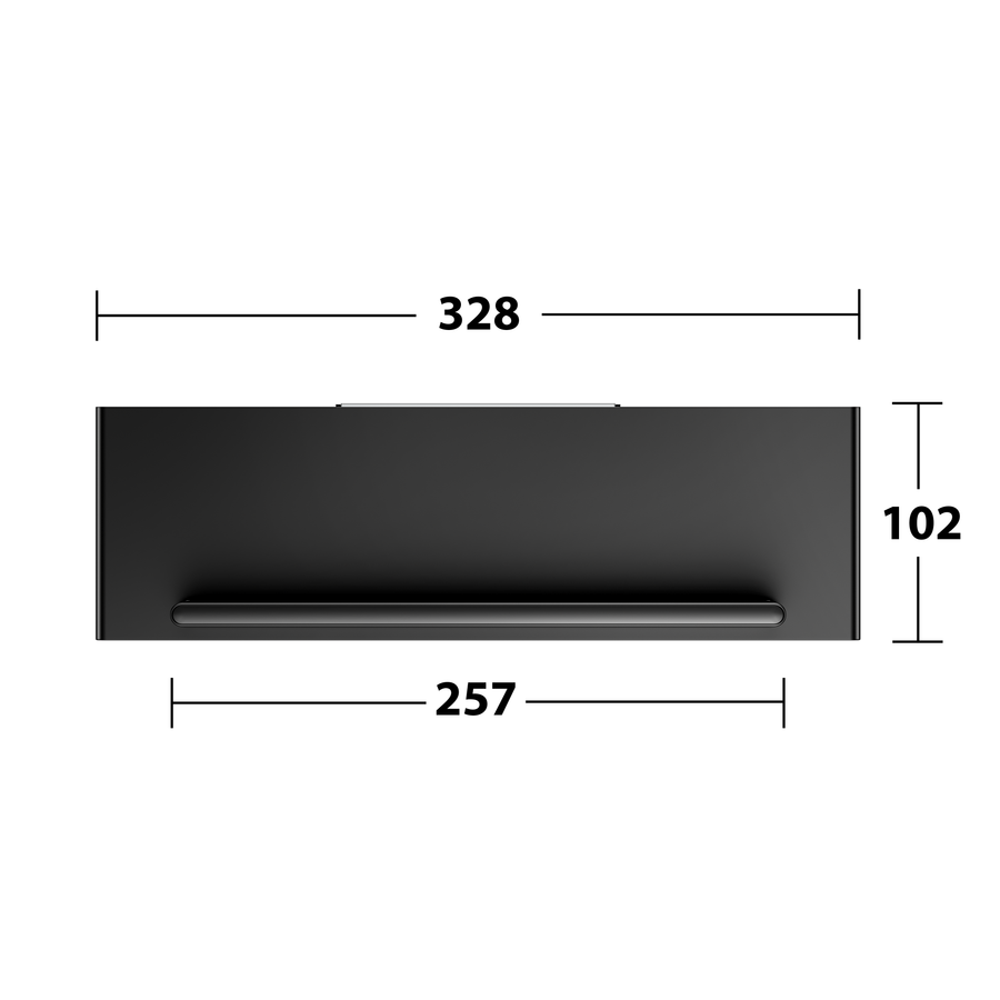 Artikelbild 10 des Artikels „Keuco Duschablage Aveno mit Glasabzieher, schwarz matt schwarz matt“