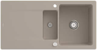 V&B Spüle Siluet 60 R m Abl.garn, rd m Exzenter, almond C-plus