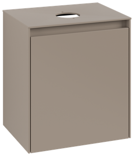V&B Waschtischunterschrank Collaro 50x54,8x38cm, WT mi, LED 3,4 W, Tau