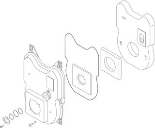 BOSCH Ersatzteil TTNR: 8718585027 Brennertür b. 72 KW everp