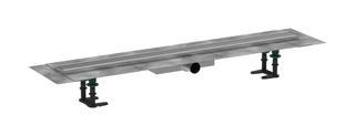 hansgrohe Duschrinne RainDrain Compact 900mm, Set, f fl. Install., ES gebürstet