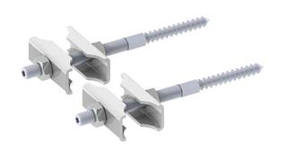 Zehnder Befestigungs-Set TSK 130mm, weiß, 2 Stück