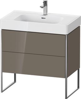 Duravit Waschtisch-Unterschrank XSquare 78,4x47x73,1cm, 2 AZ, f G g, Nussb mitt