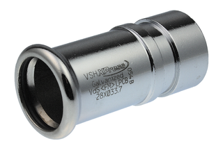 AIPS Übergangsstück VSH XPress C1422 54x60,3mm, C-St, EPDM-O-Rg, a. Nutsystem