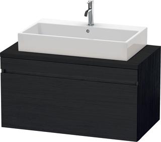Duravit WT-Unterschrank DuraStyle 100x54,8cm, Ei sw, für Konsole, 1 Auszug