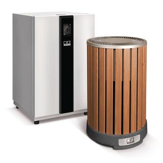 Remko ARTstyle-Wärmepumpe HTS 110 - Camura Holzoptik, 7-11 kW