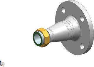 BOSCH Übergangsflansch AP 16-1 Pumpe DN50 / PN16 / G1 1/2