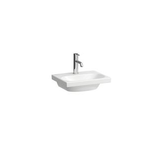 Laufen Handwaschbecken LUA 45x35cm, ubf., o ÜL, m 1 Hahnl., manhatt