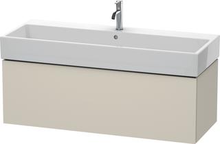 Duravit Waschtisch-Unterschrank L-Cube 118,4x 45,9cm, Tau ma, 1 Ausz., wandh