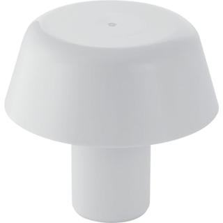 Geberit Verschlussrosette d 32/85mm, H 80/45mm, m Steckdicht., we