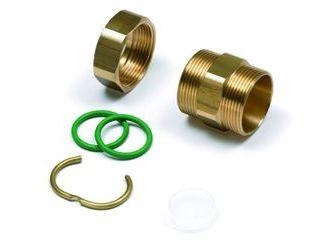 Leifeld Doppelnippel EUROTIS DN 40, G 2, Wellr. O-Ringvsb./Rohr AG