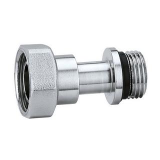 Caleffi Teleskop-Ausgleichstück ÜWM 1/2" IGx3/8 " AG, verchromt