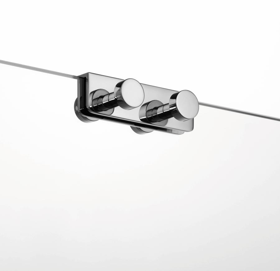 Artikelbild 1 des Artikels „Giese Hakenleiste Sky mit 4 Haken, 90x27x55mm, verchromt verchromt“