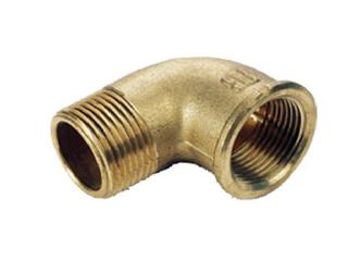 IBP Winkel 90Gr S.8000 8092 1 1/2" IG/AG Messing