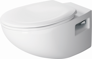 Duravit Wand-Tiefsp.-WC Duraplus Colomba 36x57,5cm, 6,0 l, weiß