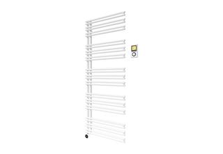 Purmo Elektro-Badhk. Figuresse Gate E BL 600mm, 600 W, BH 1514mm, RAL 9016