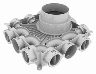 Vaillant Luftvert. recoVAIR d= 75/62mm, für Luftschlauch, rund