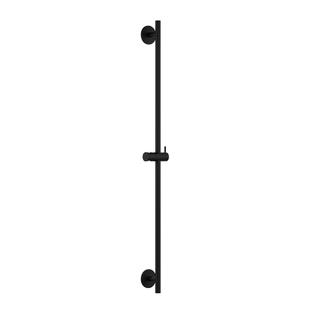 Herzbach Dusch-W.stange MODUL7 sev round 100cm, stufenl. verstellb., schwarz matt