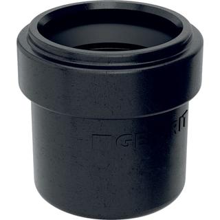 Geberit Steckmuffe PE DN 50, d 56mm, r, m Lippendicht., PE-HD