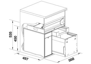 BLANCO Multi Frame II 60 P CHOICE.All, links, 1 Eimer