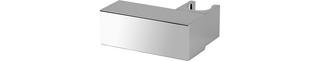 ASW Design-Wandhalter 30mm, quadr., f Konusmut., MS verchromt