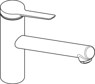 hansgrohe Spültisch-Einhebelmischer 150 Zesis M33 ND, 1jet