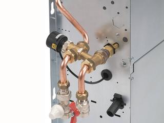 RK 3-Wege-Ventilbaugr. vertikal 2-Leiter-System