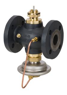 Danfoss Vol.-stromregl. mit Stellv. AVQM DN50, Kvs 25,0, PN25, GGG-40,3, Flansch