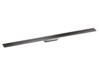 hansgrohe Duschrinne AXOR Drain 1200mm, Fertigset, z W, brush. bla. vc