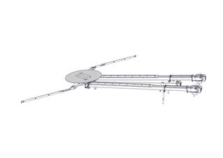 ETA BRW Doppelschnecke D=5,5m 333-350 kW mit Doppelknickarm 80mm