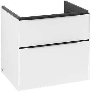 V&B Waschtisch-Unterschrank Subway 3.0 62,2x57,6x47,8cm, m LED/Gr. vo bl., P w