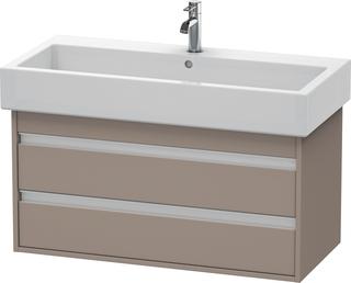 Duravit Waschtisch-Unterschrank Ketho 95x44cm, bas. ma, 2 Schubk., wandhängend