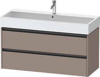 Duravit Waschtisch-Unterschrank Ketho.2 118,4x46cm, bas. ma, 2 Schub., wandh