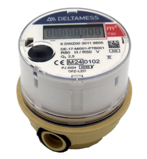 Deltamess Messkapsel T90 smart i OMS Q3 2,5 cbm/h, AMS, kalt/warm