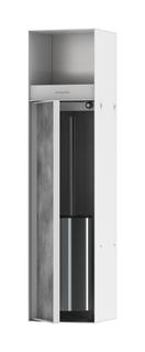 hansgrohe EB-Toilettenbür.-Ha XtraStoris m Papierh., befliesbarer Tür, mattweiß