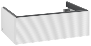 V&B WTU Auszugbeleuchtung Antao 78,8x25,6x49,6cm, m Front, glo wh. Lac
