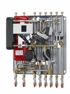 Danfoss Hausstation VX Solo II H2WP, 1 HE:20kW, ECL310/A377, STW