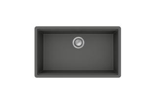 hansgrohe Einbauspüle S53 SilicaTec, 747x447mm, steingrau