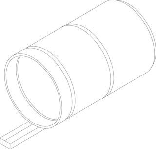BOSCH Ersatzteil TTNR: 63015286 Flammtopf S115-28BE/TE D286xL745,5 ever